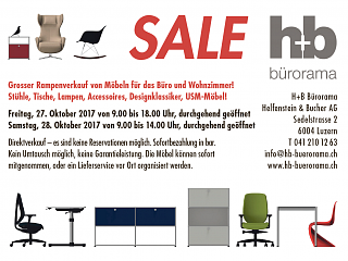 Grosser Rampenverkauf von Möbeln für Büro und Wohnzimmer